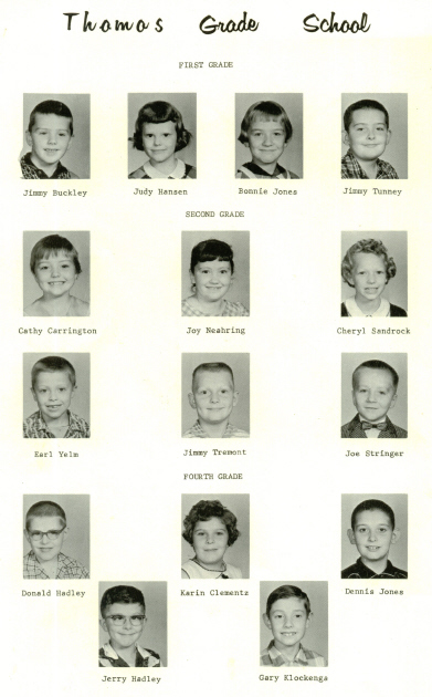 Thomas Grade School 1962  1-4